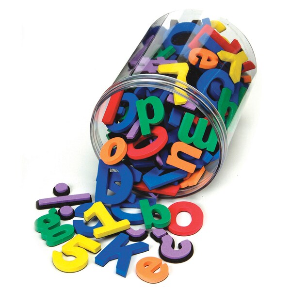 Creativity Street WonderFoam Magnetic Letters, Numbers, Symbols, Assorted, 130 Pieces PAC4357 - main